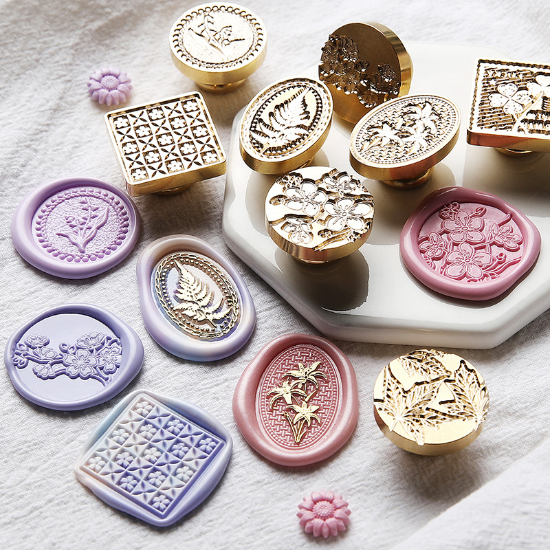 Retro Wax Seal Stamp Spring Fl - Wax Seal Stamp Set 评论和价格