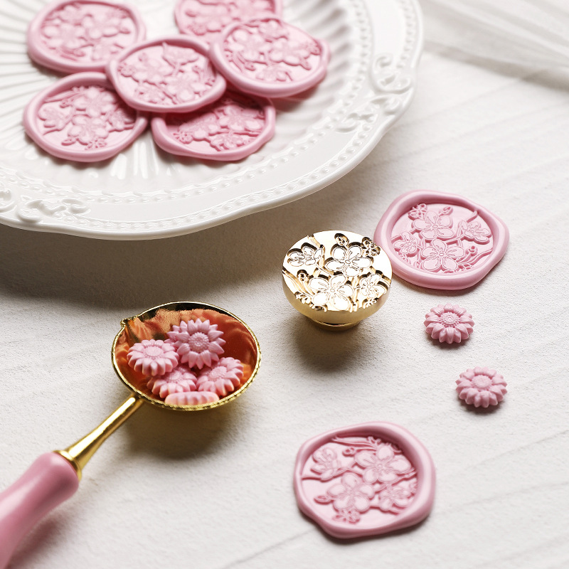 Retro Wax Seal Stamp Spring Fl - Wax Seal Stamp Set 评论和价格