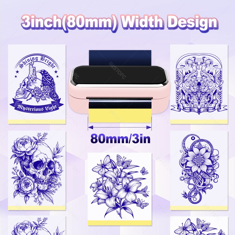 Mini Tattoo Stencil Printer AI - Ink Blotter Paper 评论和价格