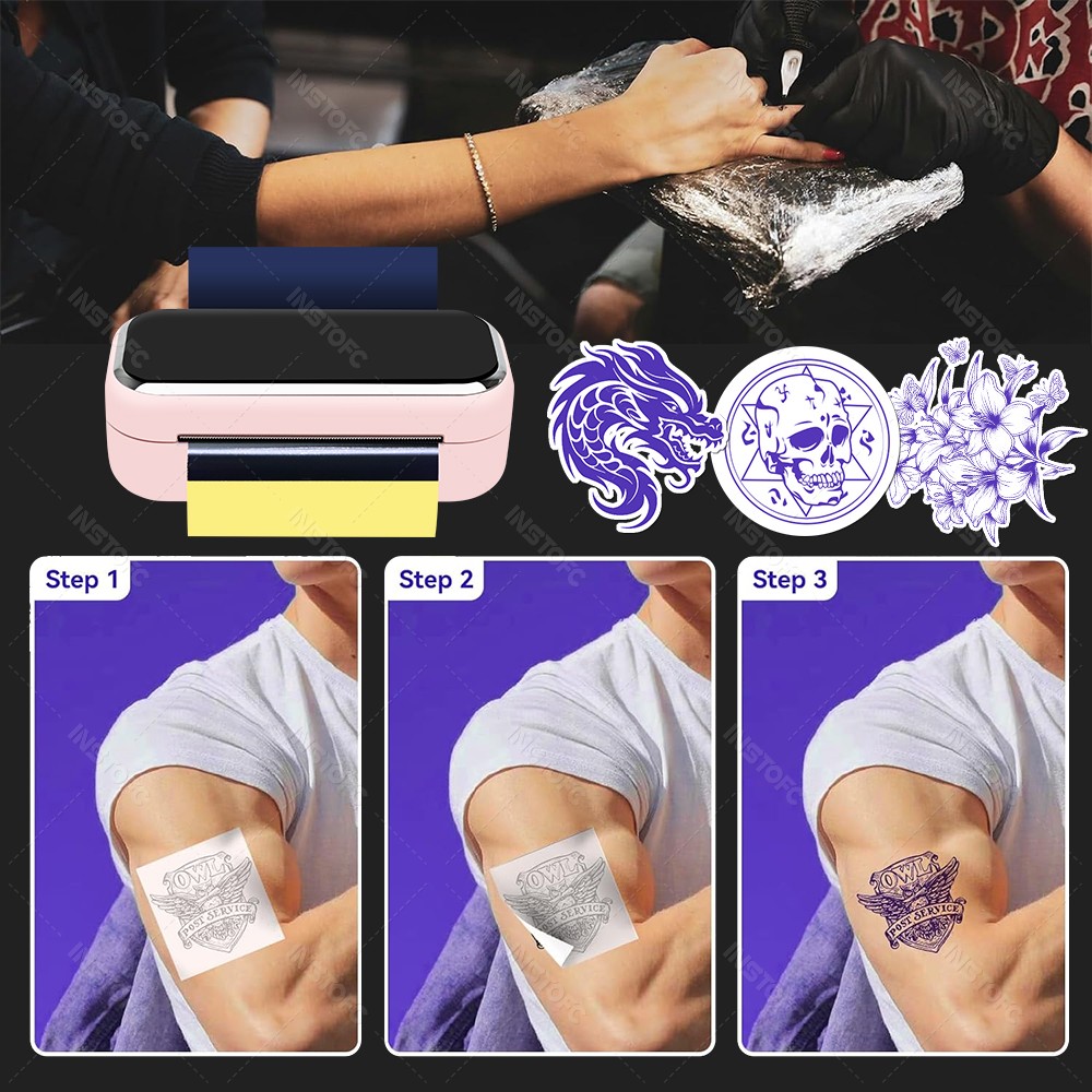 Mini Tattoo Stencil Printer AI - Ink Blotter Paper 评论和价格