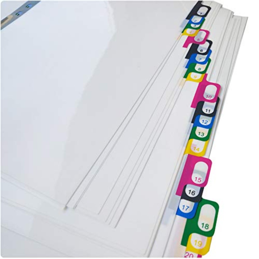 A4 Plastic Binder Index Tab Di - Tab Divider A4 评论和价格