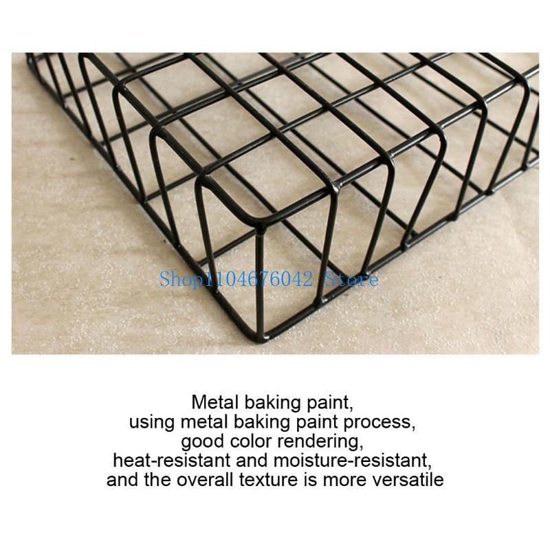 652F Mail Wire Basket Wall Mou - Magazine Holder Rack 评论和价格