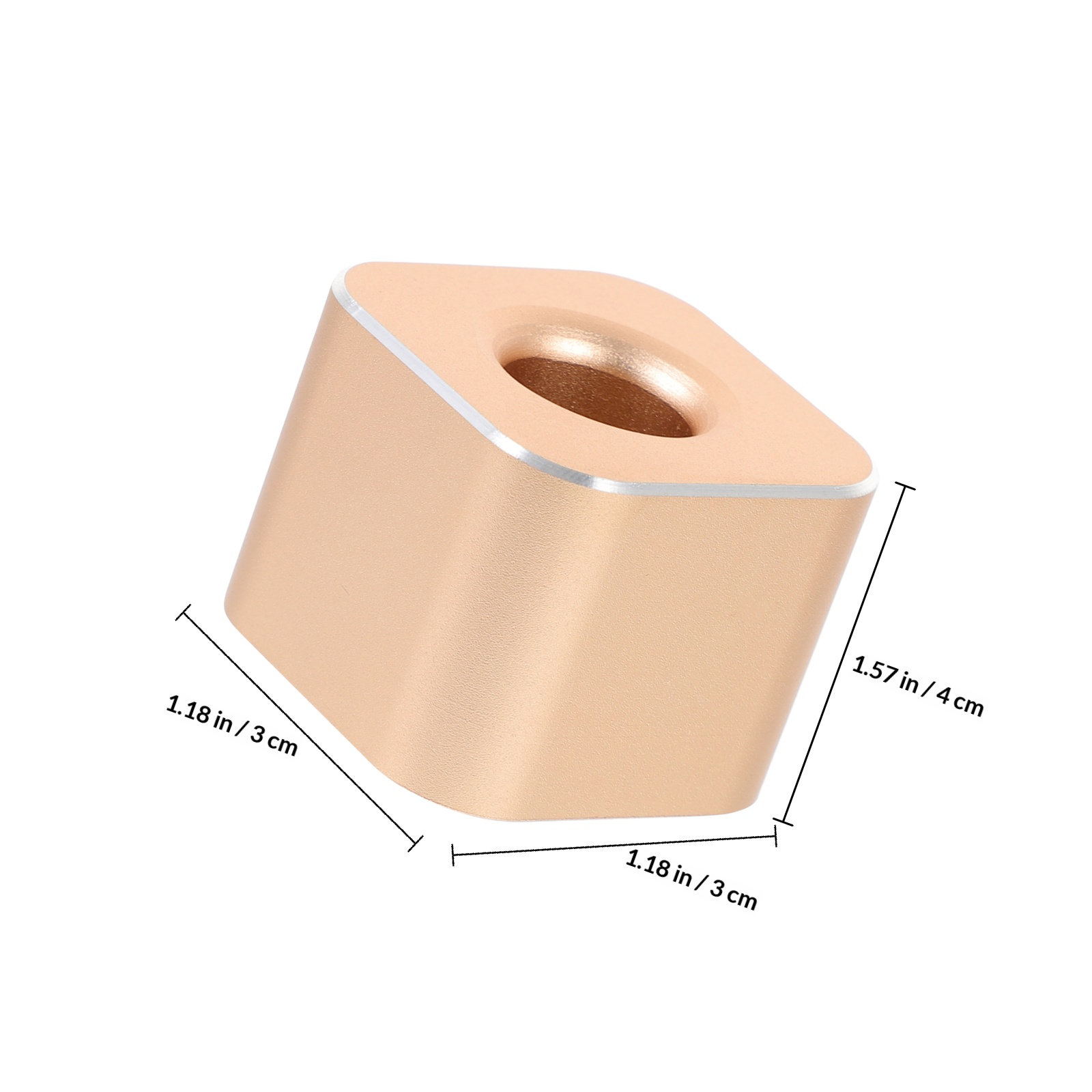 Aluminum Alloy Single Hole Pen - Pen Rest Single 评论和价格