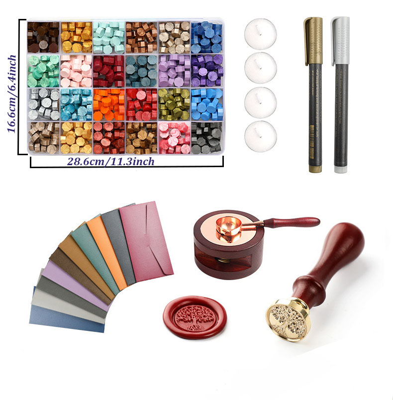 20pcs/set Wax Seal Stamp Set w - Wax Seal Stamp Set 评论和价格