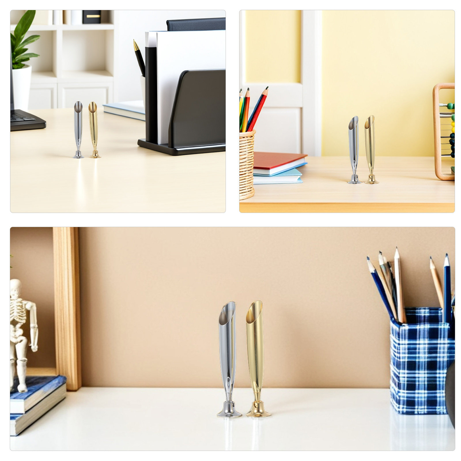 3Pcs Stainless Steel Pen Rest: - Pen Rest Single 评论和价格