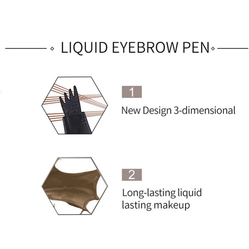 4D Microblading Eyebrow Pen wi - Correction Pen Fine 评论和价格