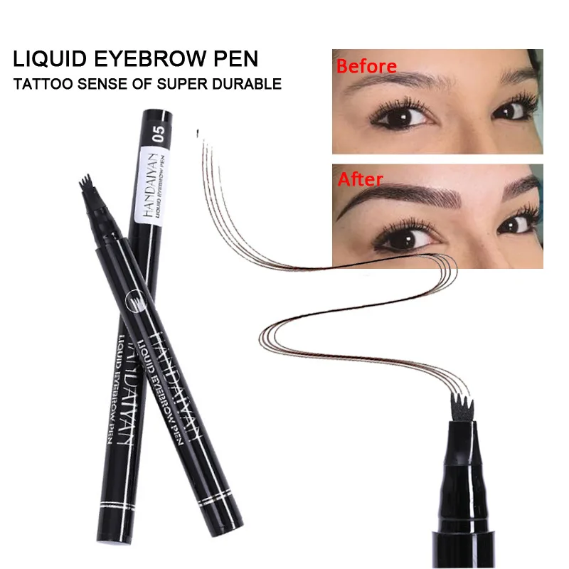 4D Microblading Eyebrow Pen wi - Correction Pen Fine 评论和价格