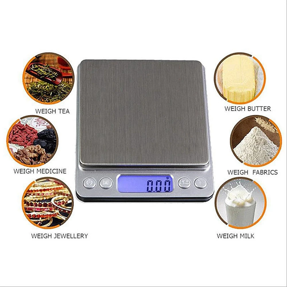 500g X 0.01g Digital Gram Scal - Tape Dispenser Weighted 评论和价格