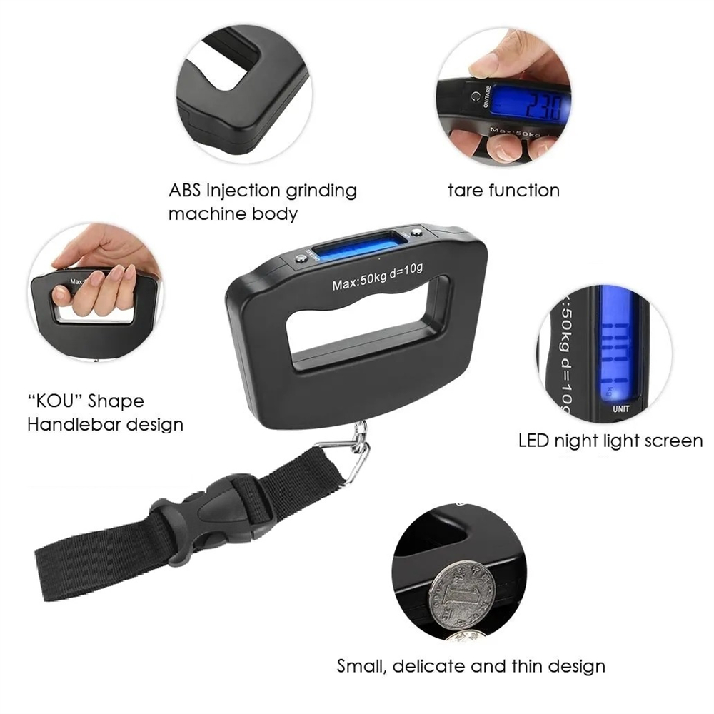 Portable LCD Digital Hanging S - Tape Dispenser Weighted 评论和价格