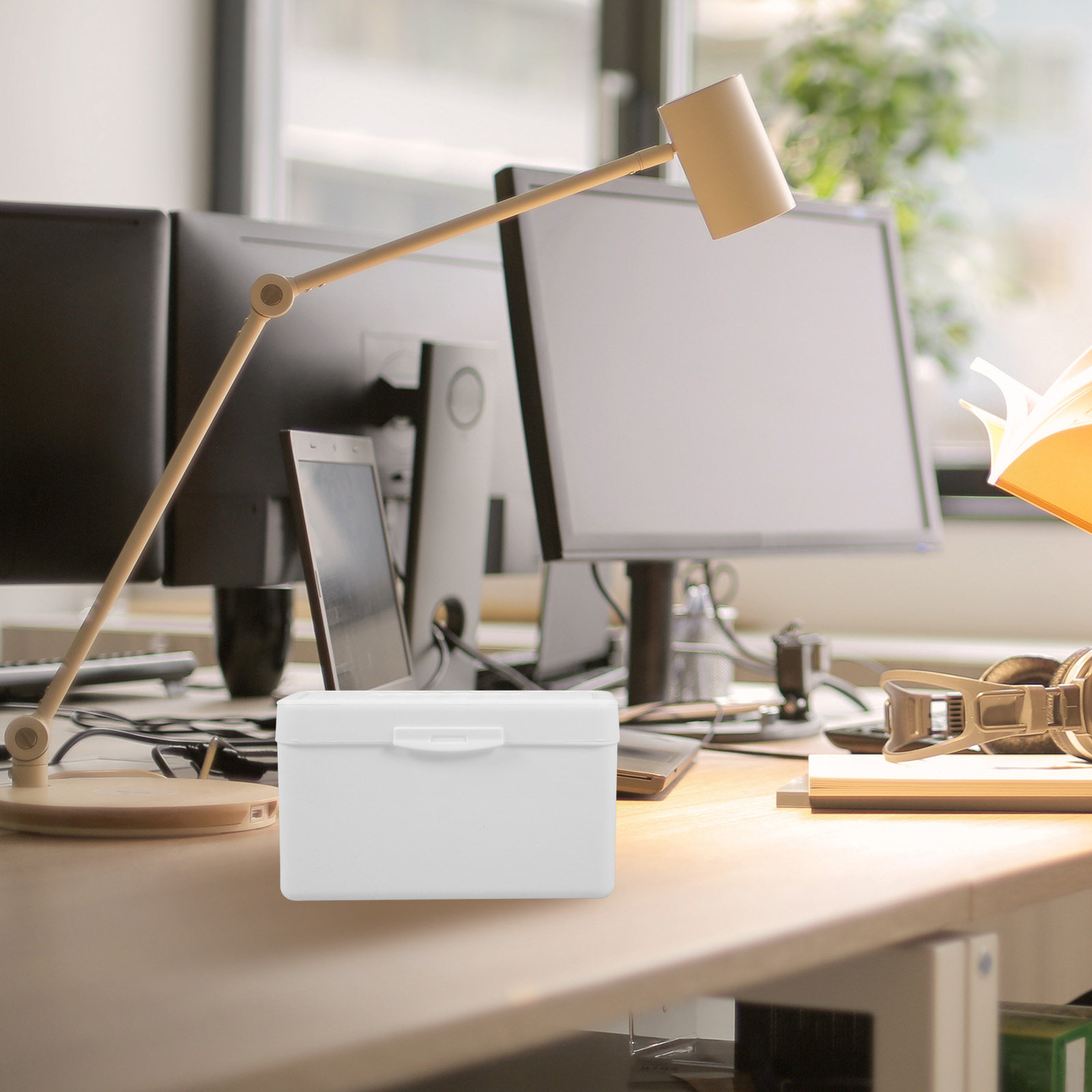 Stylish Desktop Card Storage B - Card Index Box 评论和价格