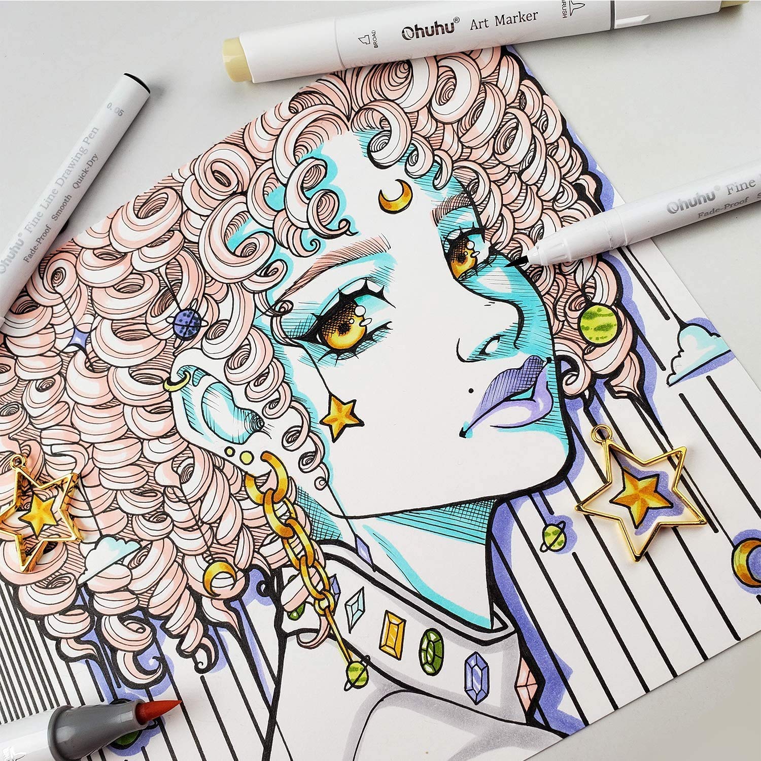 Ohuhu Micro Pen Fineliner Draw - Correction Pen Fine 评论和价格
