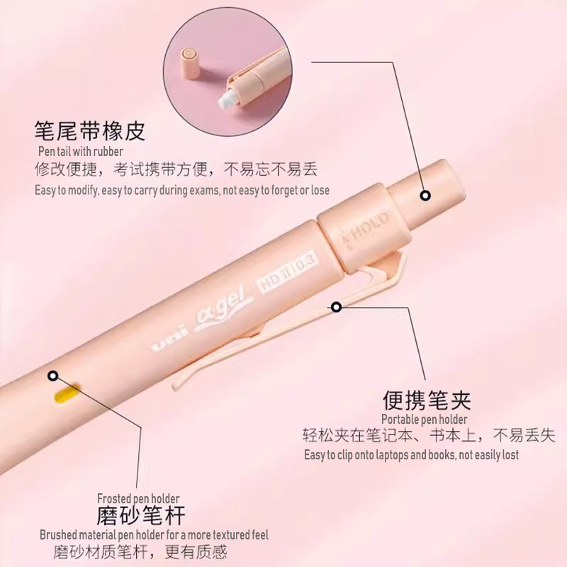 Uni M5-1009GG&UL-S Alpha-Gel S - Mechanical Pencil 0.3 评论和价格
