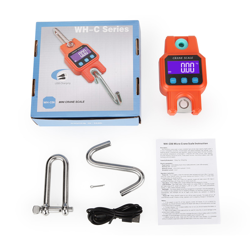 300kg/50g Bluetooth Crane Scal - Tape Dispenser Weighted 评论和价格