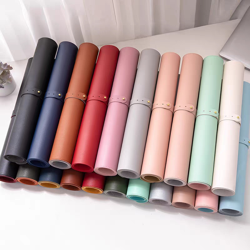 Soft, Foldable Table Mat – Wat - Leather Desk Pad 评论和价格