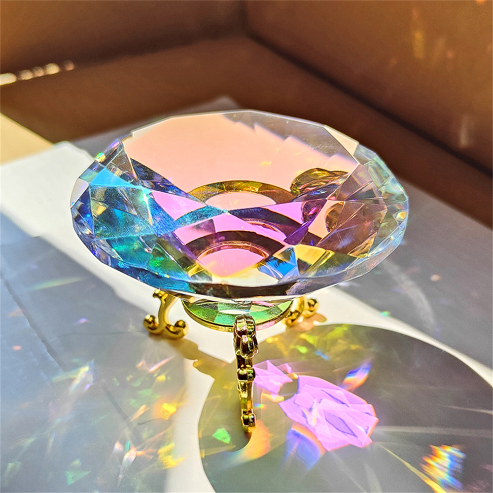 30-80mm AB Colorful K9 Crystal - Paper Weight Crystal 评论和价格