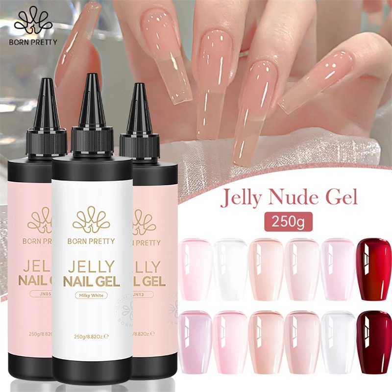 BORN PRETTY 250g Jelly Milky W - Gel Refill Pack 评论和价格