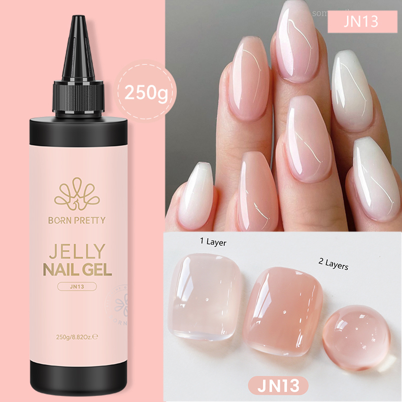 BORN PRETTY 250g Jelly Milky W - Gel Refill Pack 评论和价格