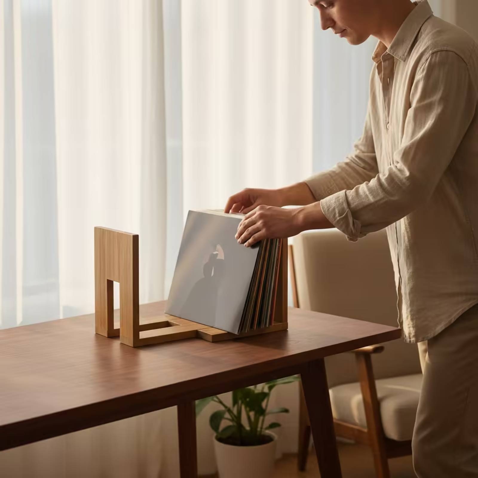 Adjustable Vinyl Album Holder  - Magazine Holder Rack 评论和价格