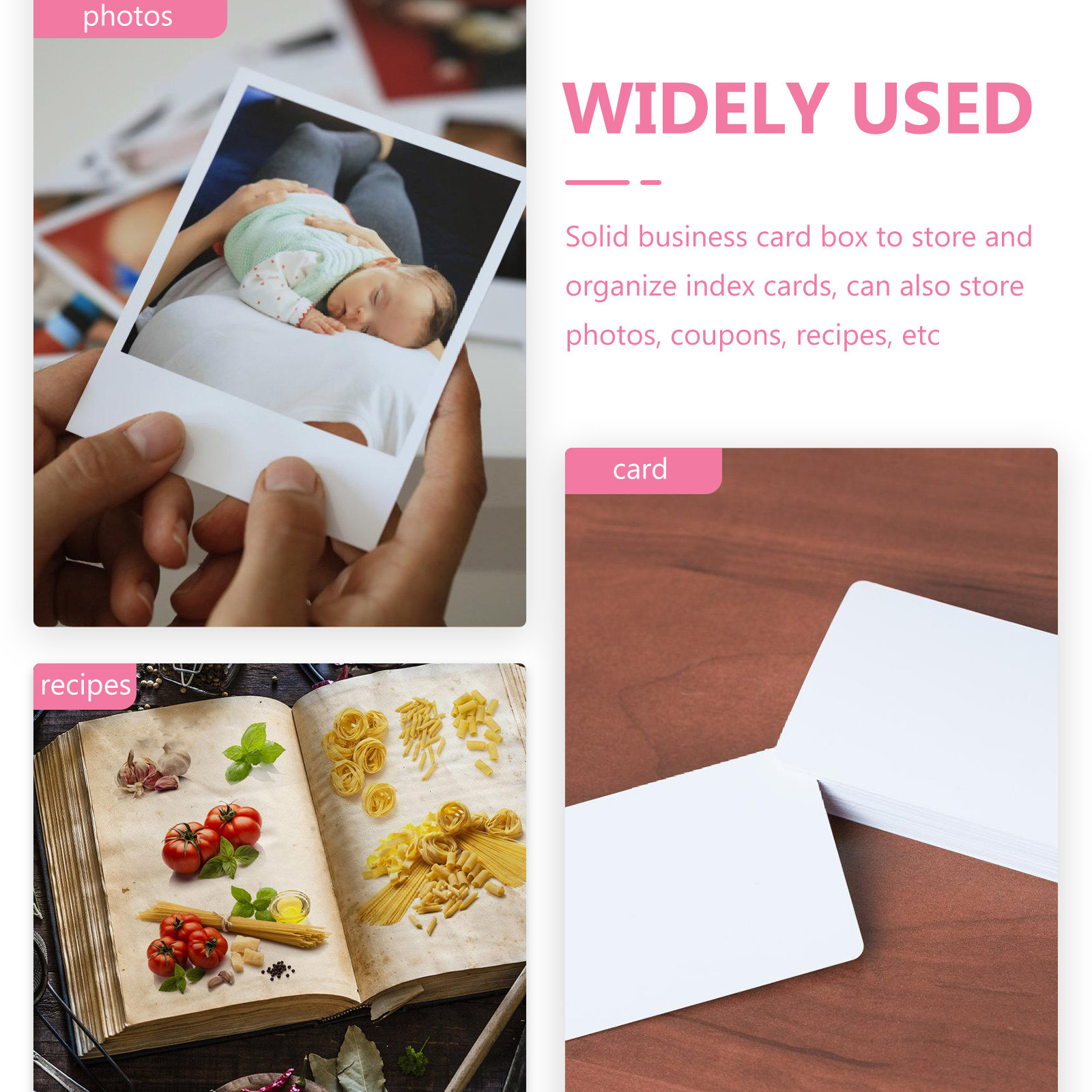 1pc Aluminum Business Card Box - Card Index Box 评论和价格